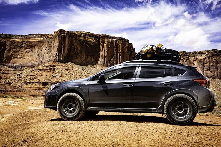 Crosstrek With all terrain tires no lift