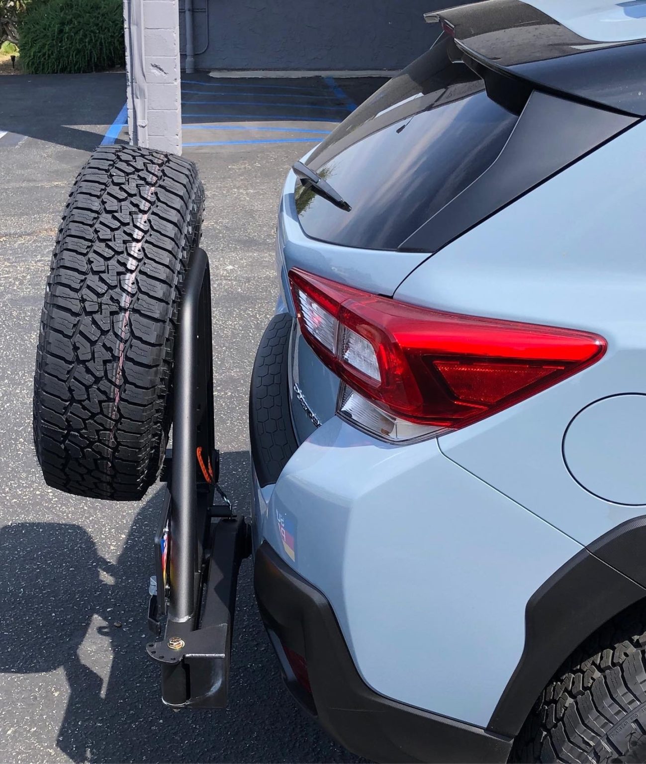 Convenient Spare Tire Storage Best Rear Tire Carriers For Subaru 7160