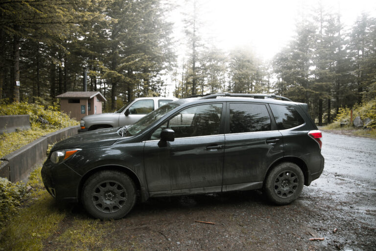 Lifted Subaru Forester on All Terrain Tires and Lift kit