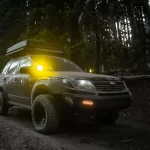 black subaru forester with bfg ko2 offroad tires on the trails