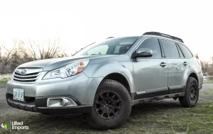 2012 Subaru Outback With Method Race Wheels and Offroad Tires