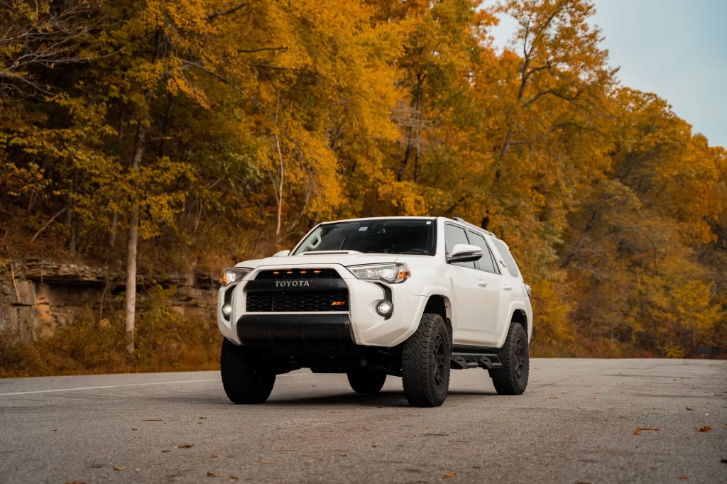 2018 lifted Toyota 4Runner in the fall