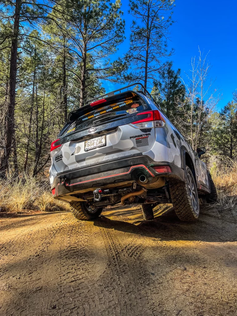 lifted 2020 forester sport on jeep trail