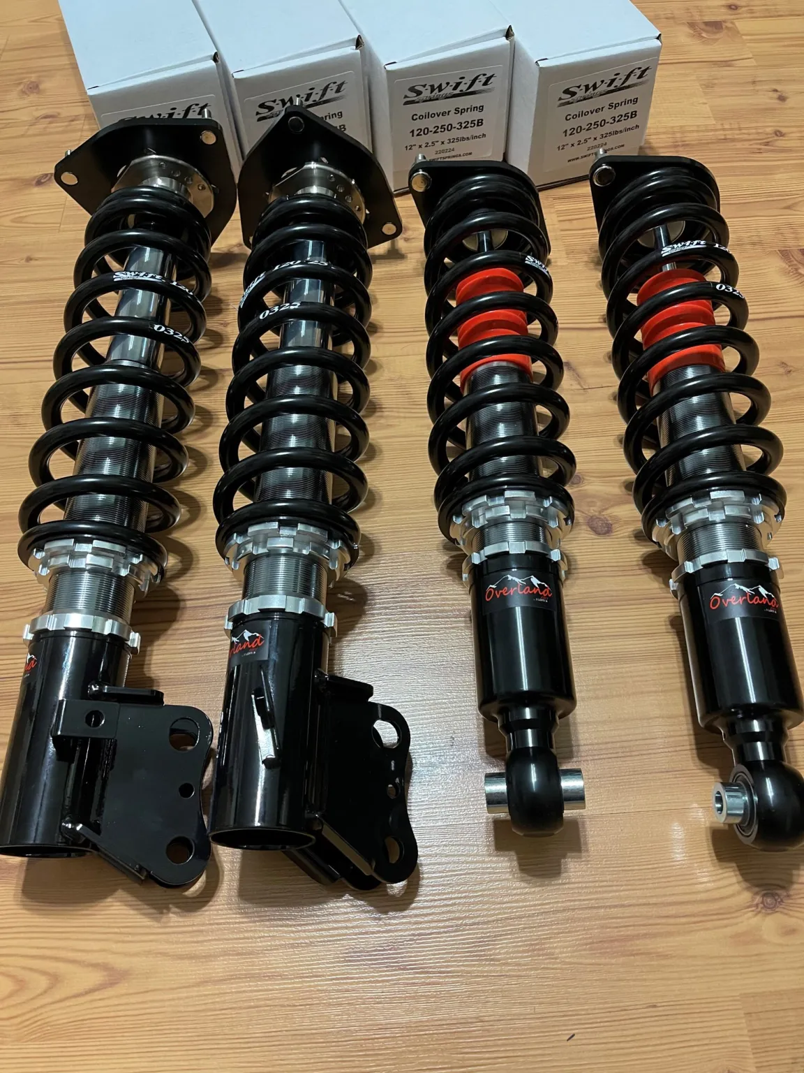 raceworks coilovers for 2019-2023 subaru forester lift kit