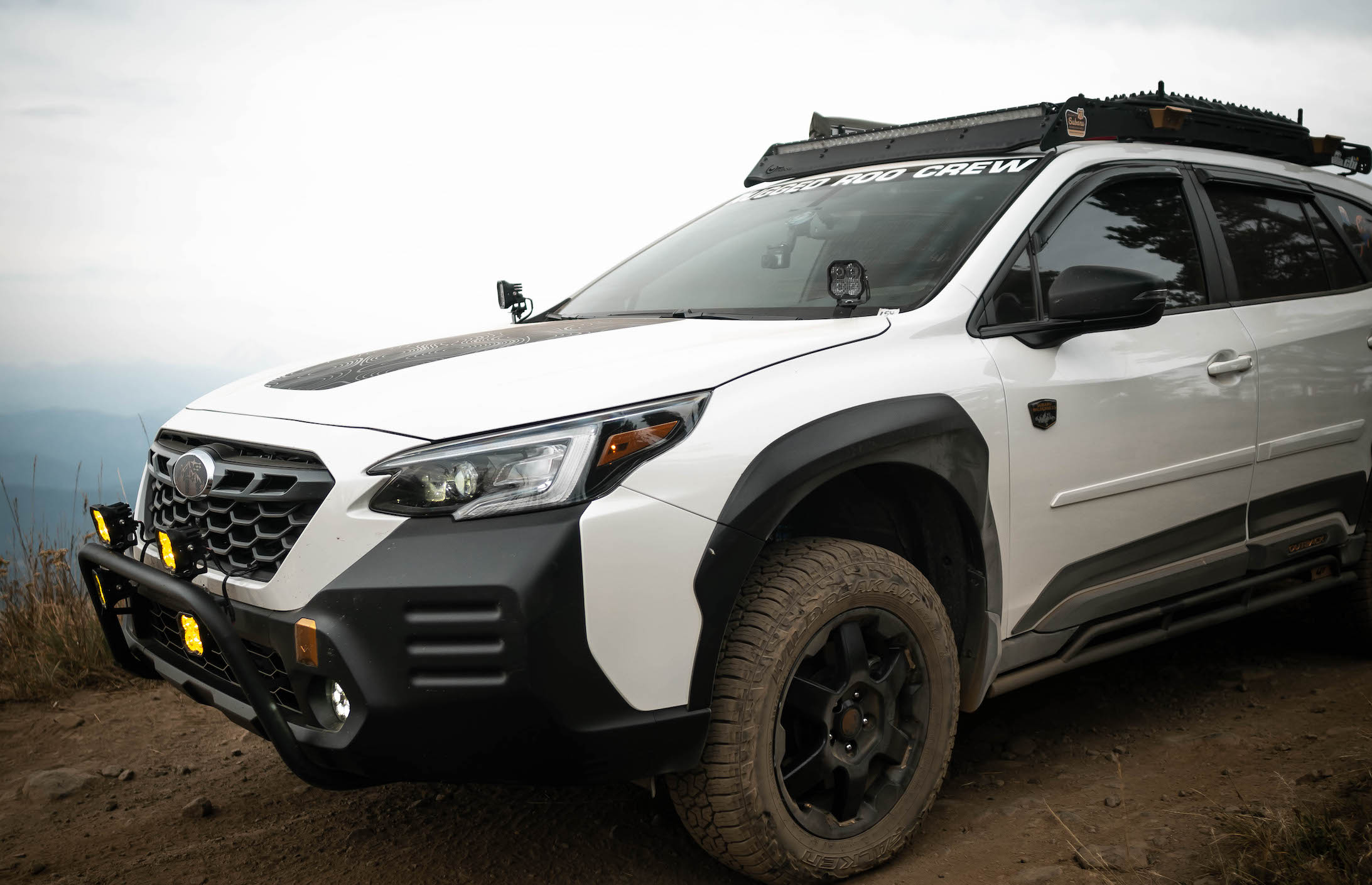 subaru outback wilderness edition with offroad accessories