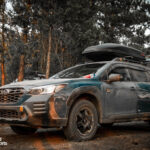 reliable subaru outback wilderness edition driving offroad