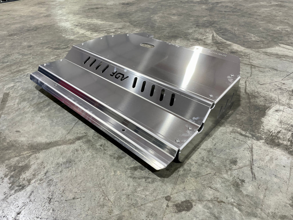 anderson design and fabrication subaru skid plate for offroad