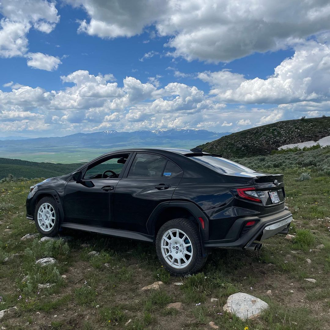 2022 subaru wrx with crosstrek struts