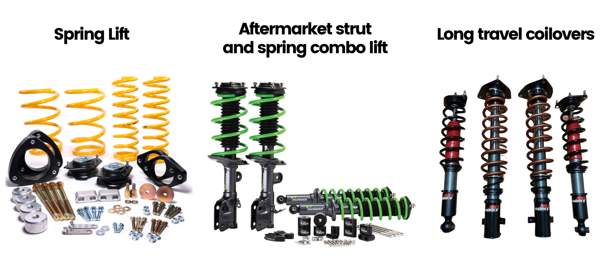 subaru suspension lift kits