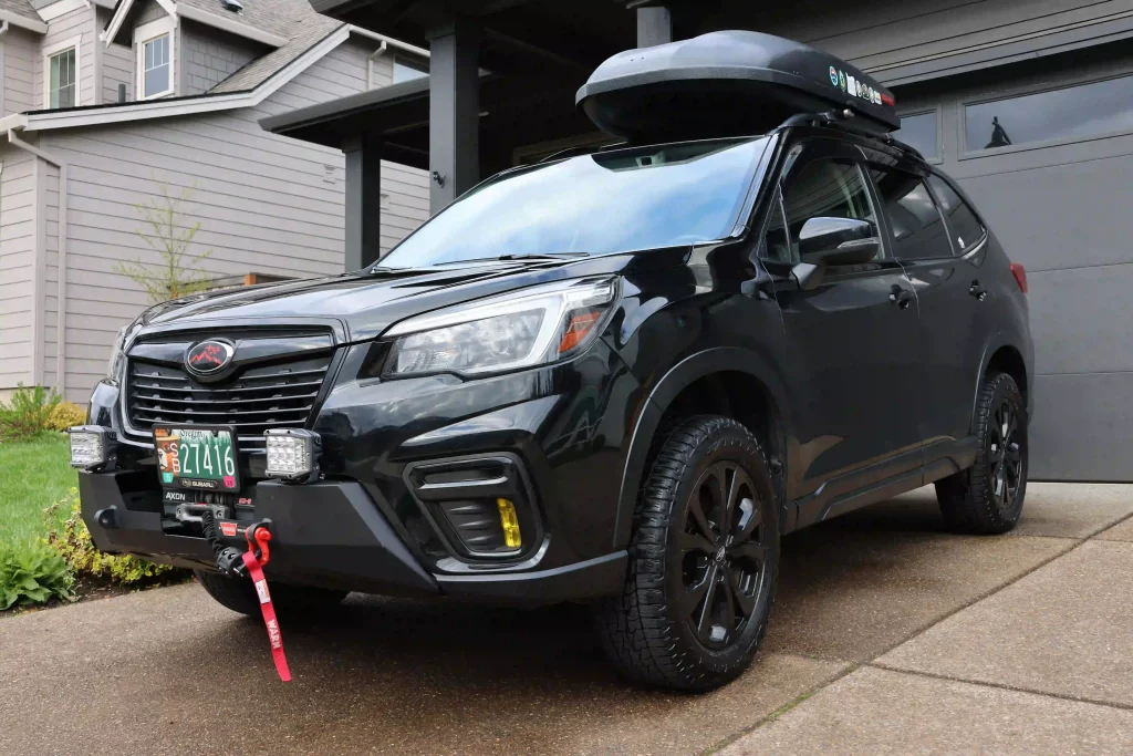 2021 Subaru forester offroad modified with accessories