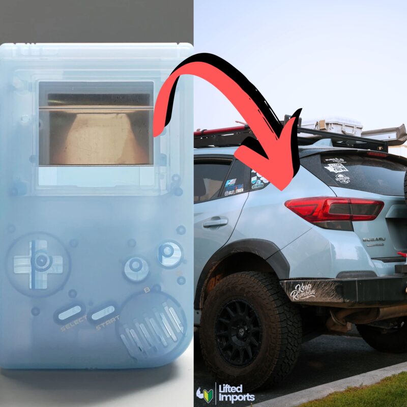 Crosstrek Cool Khaki Matching OG Gameboy Speedometer