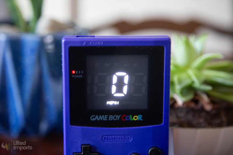 Classic Purple Gameboy Color GPS Speedometer - Image 2