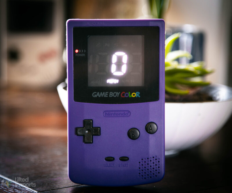 Classic Purple Gameboy Color GPS Speedometer - Image 4