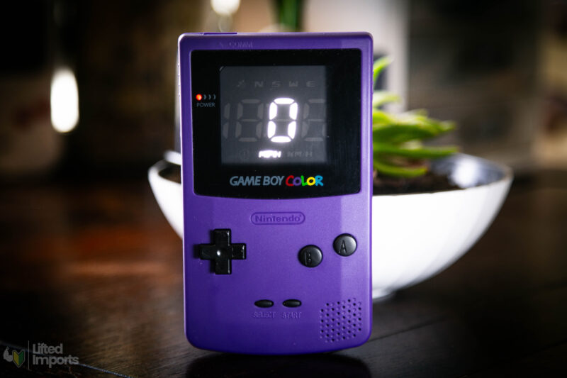 Classic Purple Gameboy Color GPS Speedometer - Image 5
