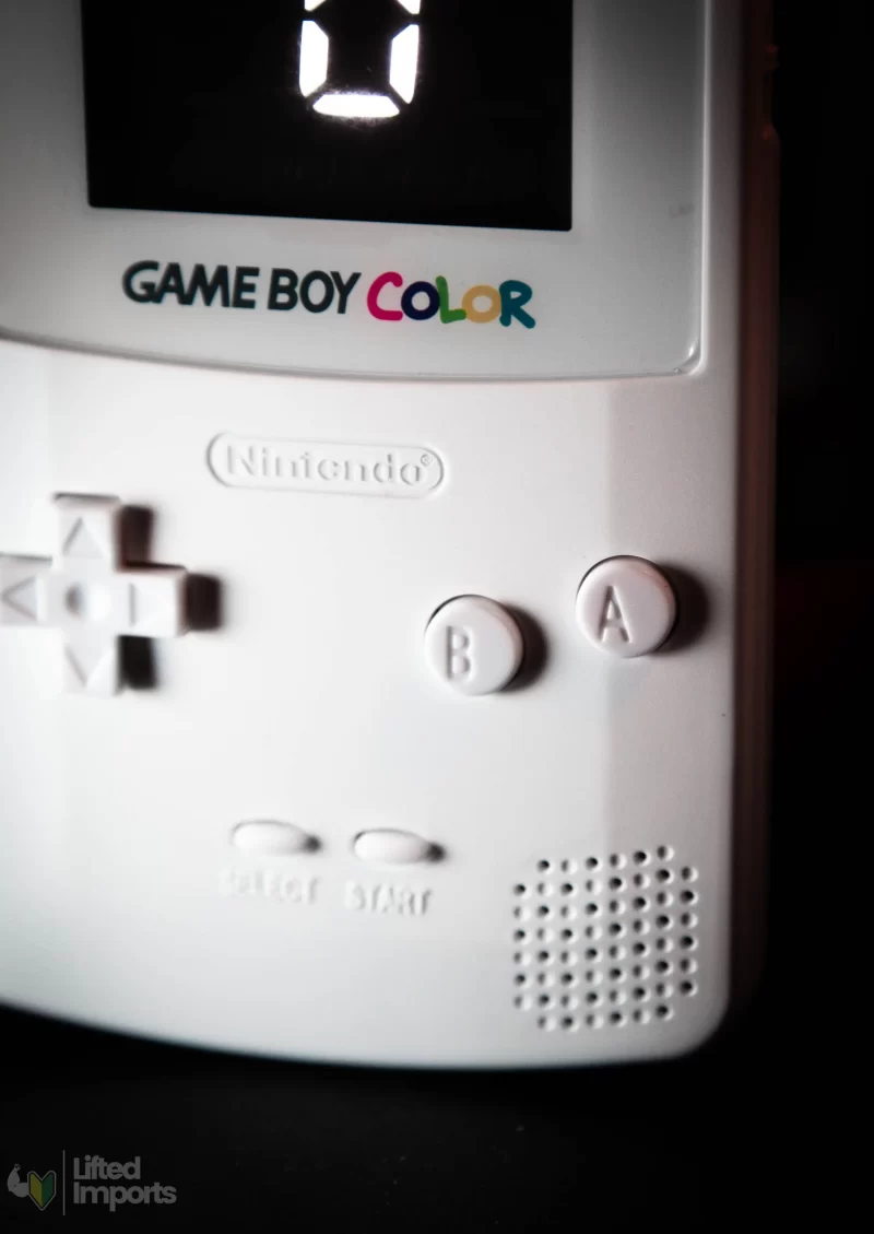 All White Gameboy Color GPS Speedometer - Image 2
