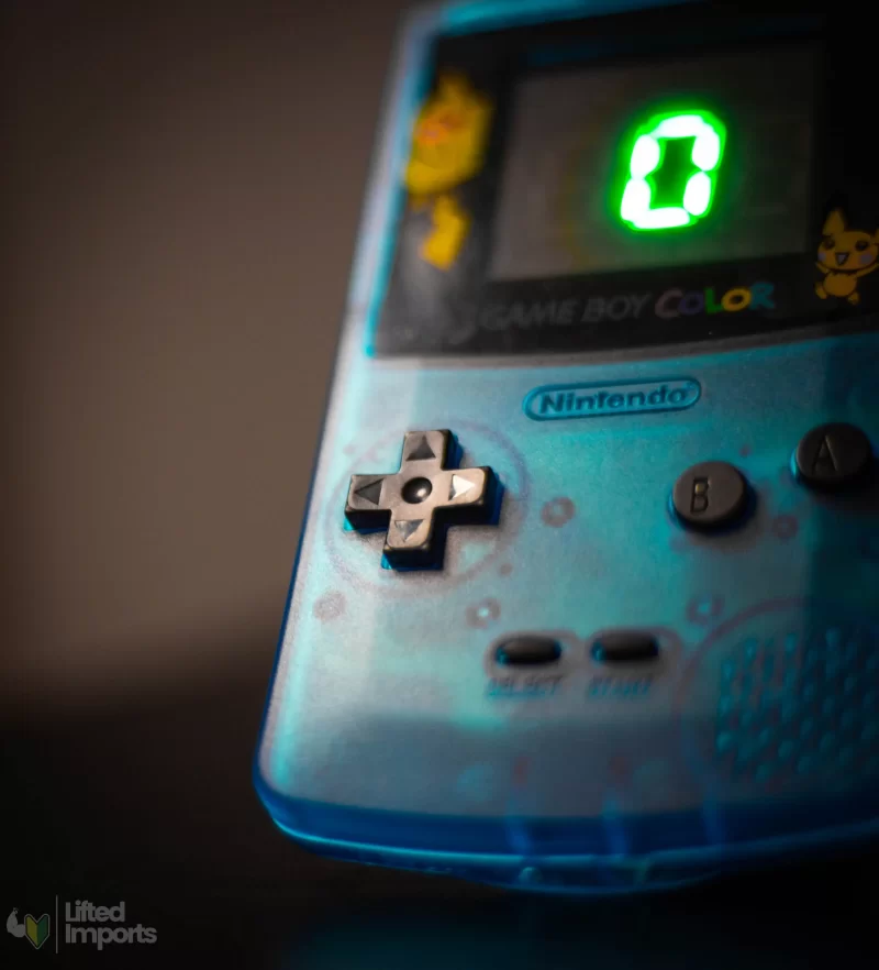 Clear Blue Gameboy Color GPS Speedometer - Image 2