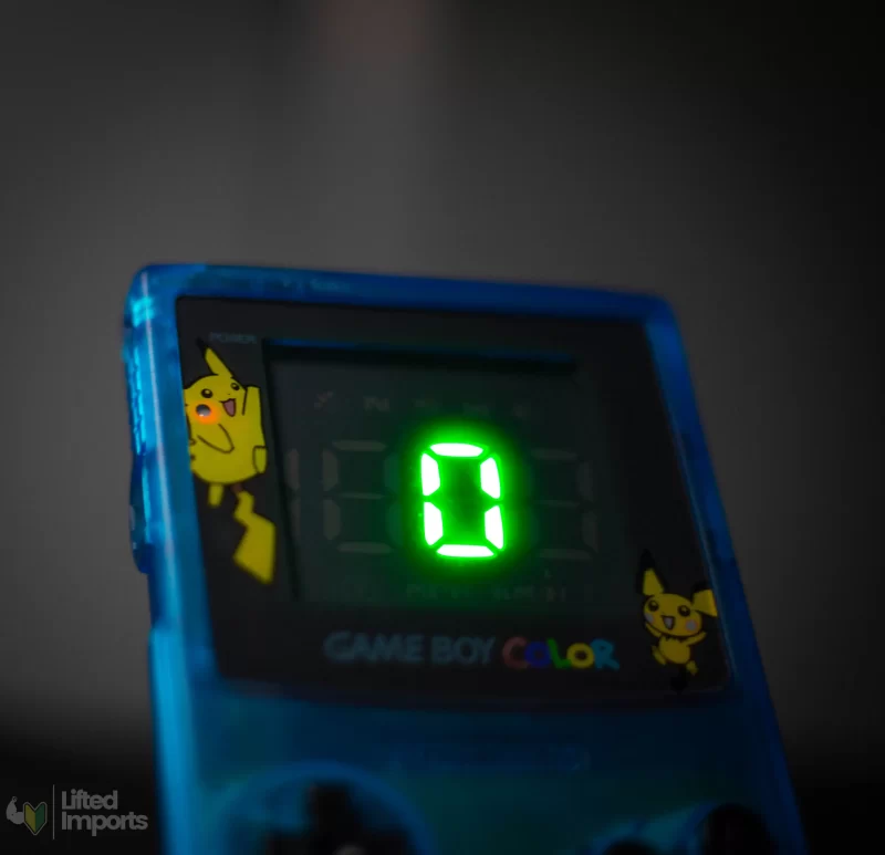 Clear Blue Gameboy Color GPS Speedometer - Image 4